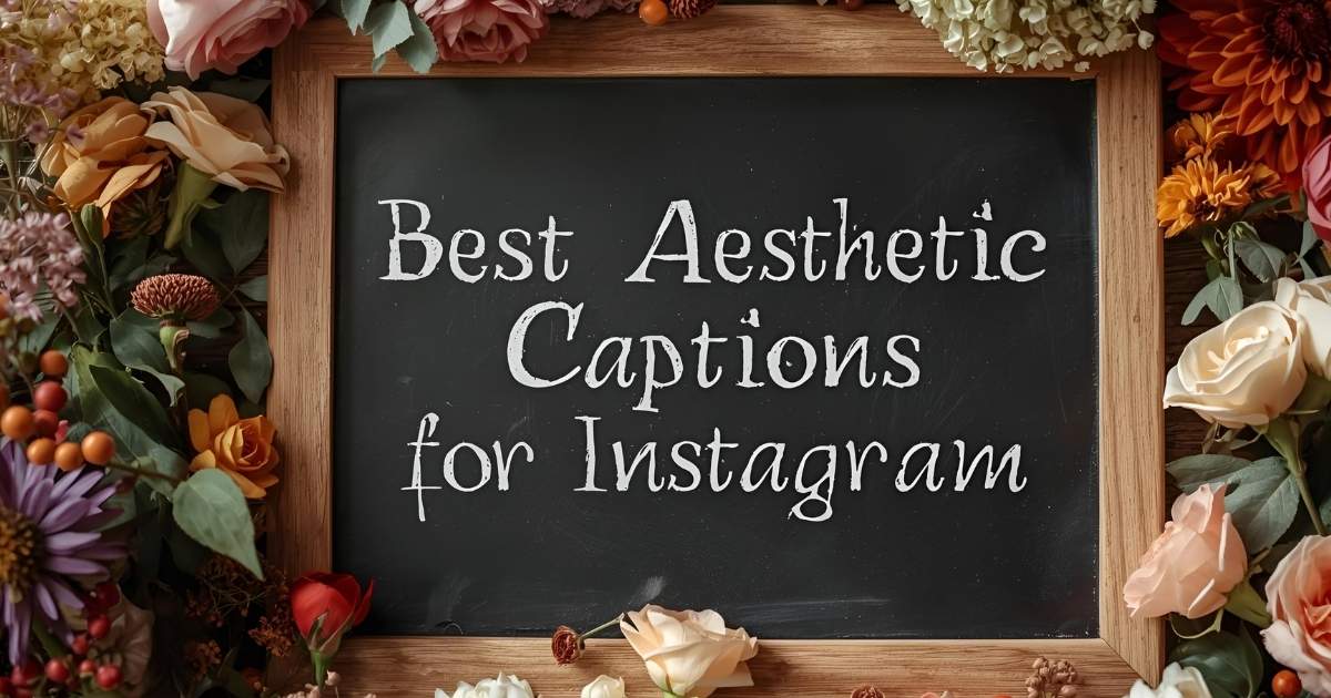 Aesthetic Captions For Instagram
