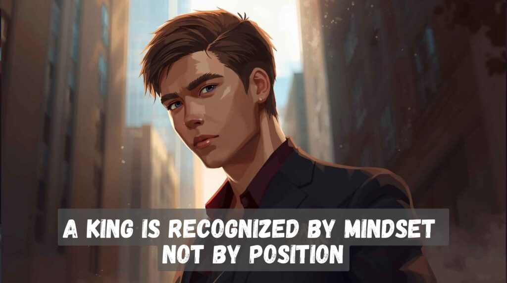 King Boy Attitude Captions