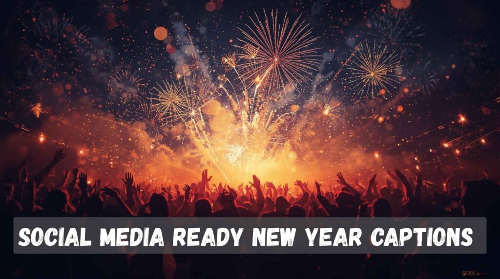 Social Media Ready New Year Captions 📱