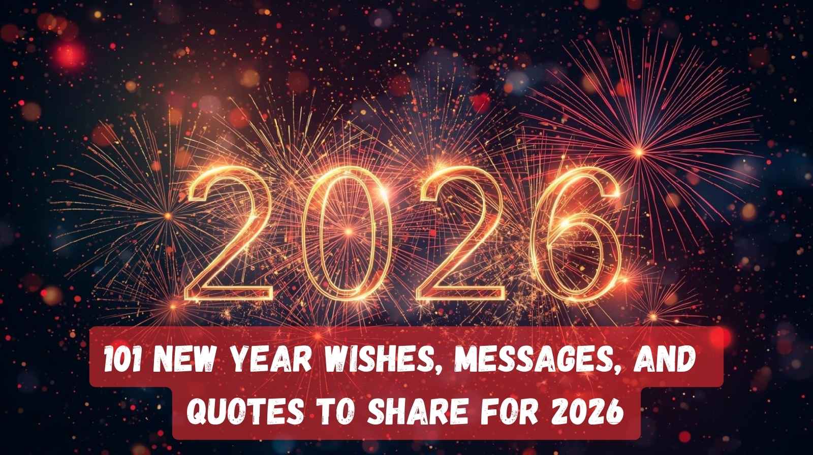 101 New Year Wishes, Messages, and Quotes to Share for 2026