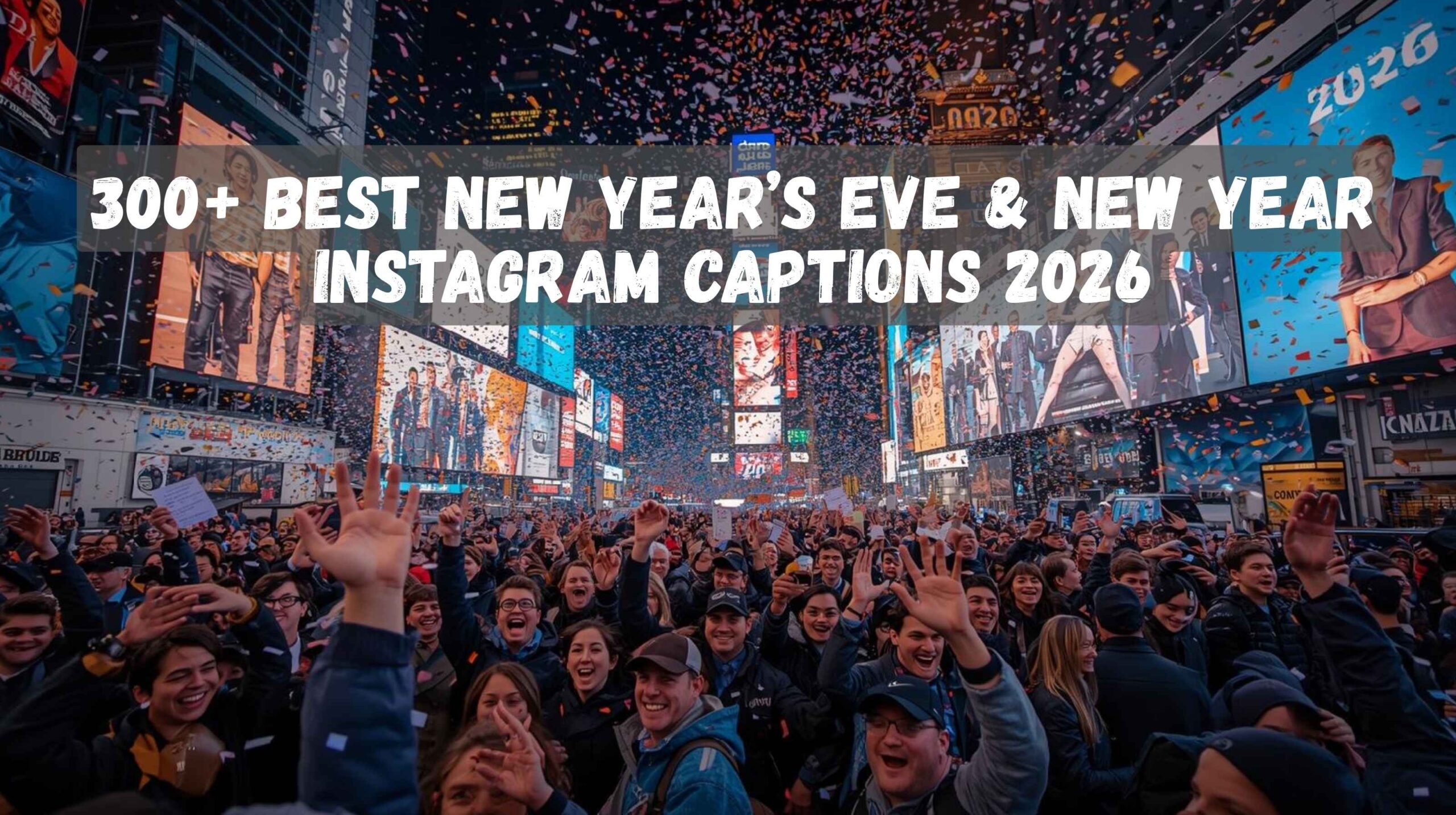 300+ Best New Year’s Eve & New Year Instagram Captions 2026
