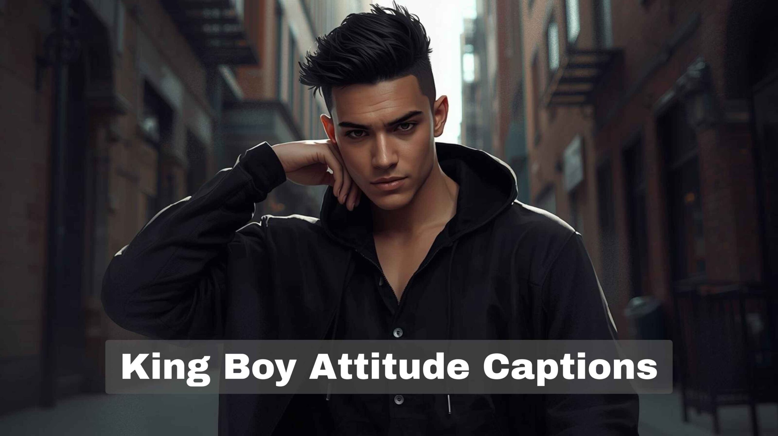 King Boy Attitude Captions & Quotes